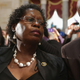 Sara Collins Rudolph and her husband George Carlson Rudolph attend a ceremony to posthumously award the Congressional Gold Medal to her sister Addie Mae Collins and the three other little girls who were killed in the 16th Street Baptist Church bombing at the U.S. Capitol September 10, 2013, in Washington, DC. Sarah Collins Rudolph was also injured in the bombing. Denise McNair, Addie Mae Collins, Carole Robertson, and Cynthia Wesley were killed on September 15, 1963, when members of the Ku Klux Klan bombed the 16th Street Baptist Church in Birmingham, Ala.